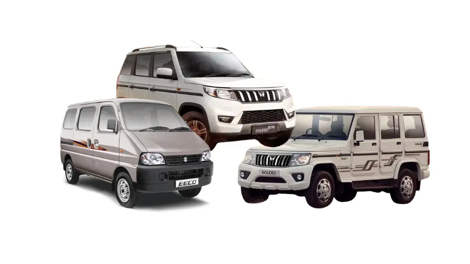 Budget SUV & Van AC Taxi – Bolero, Bolero Neo & Eeco (7 Seater)