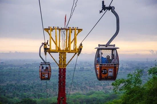 View of Trikuta Hill near Maa Sharda Temple in Maihar